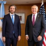 Cafiero y el embajador de Estados Unidos mantuvieron una reunión en Cancillería