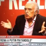 Ruckauf sacado en el canal de Macri: propuso matar a Putin