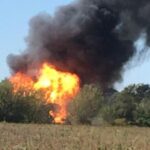 Chivilcoy: se registró un incendio en una planta de gas
