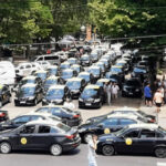 Remiseros y Taxistas protestan contra Montenegro, el intendente PRO de Mar Del Plata