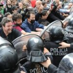 La policía de Larreta reprimió una manifestación contra el INCAA