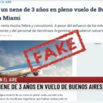 Brutal fake news de La Nación: para operar sobre Aerolíneas inventó la muerte de un niño de 3 años