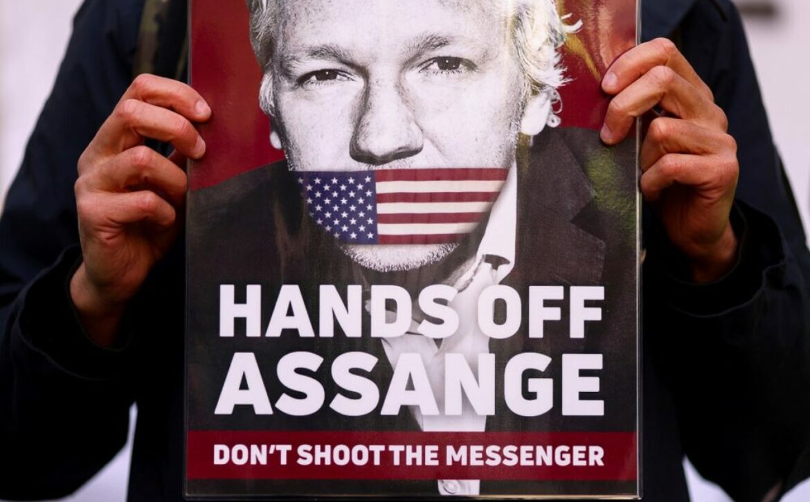 FILE PHOTO: Westminster Magistrates' Court due to hear Assange case, in London