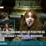 "Spoiler alert: siguió con el humo": Ofelia Fernández destrozó en la Legislatura al Gobierno de la Ciudad