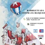 Rosario: "Barrileteada" para condenar el bloqueo económico de EE.UU a Cuba