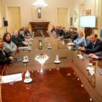 Alberto  se reunió con la Liga de Gobernadores en Casa Rosada