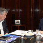 Scioli se reunió con el presidente del Astillero Río Santiago