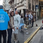 ¿La Policía de Larreta liberó la zona del Instituto Patria? lanzaron basura y amenazan con atentar contra CFK