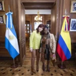 Cristina se reunió con la vicepresidenta electa de Colombia