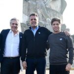 Alberto, Massa y Kicillof juntos: firman contratos para la construcción del gasoducto Kirchner