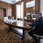 Cristina Kirchner recibió a Sergio Massa