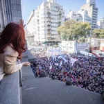 El mensaje de Cristina Kirchner ante el apoyo de la militancia