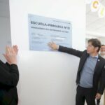Kicillof inauguró tres edificios escolares en San Vicente