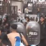 La Policía de Larreta reprimió a hinchas argentinos en los festejos en el Obelisco