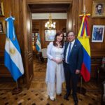 Cristina Kirchner se reunió con Luis Arce y Gustavo Petro