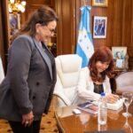 Cristina recibió a la presidenta de Honduras y a Evo Morales