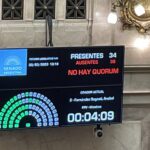 "Los 33 senadores peronistas vamos a rechazar la ley Bases"