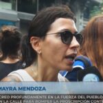 Mayra Mendoza: "Hoy estamos en las calles para romper la proscripción a Cristina"