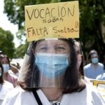 CABA: continúan las protestas de trabajadores de la salud conta las políticas de precarización de Larreta