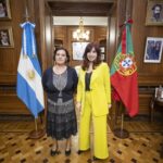 Cristina Fernández se reunió con la ministra portuguesa Mariana Vieira Da Silva