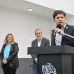 Kicillof participó de la inauguración de un nuevo edificio escolar de Laprida