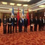 Máximo Kirchner participó de la reunión con el presidente de la Asamblea Popular Nacional China
