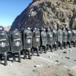 Represión en Humahuaca mientras se votaba en contra de la reforma de Morales