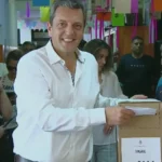Sergio Massa votó en Tigre: “hay que ser respetuoso del voto popular”