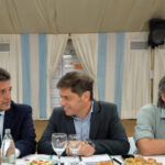 Cumbre entre Axel Kicillof, Máximo Kirchner y Sergio Massa