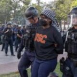 ¿Y la democracia?: brutal represión en Estados Unidos contra universitarios pro Palestina