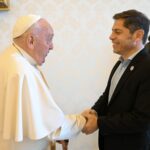 El papa Francisco recibió a Axel Kicillof y hablaron de la situación actual