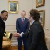 Milei recibió al jefe del Comando Sur de Estados Unidos con la base militar como tema principal de la agenda